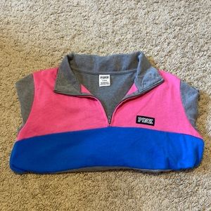 Pink Quarter Zip Up
